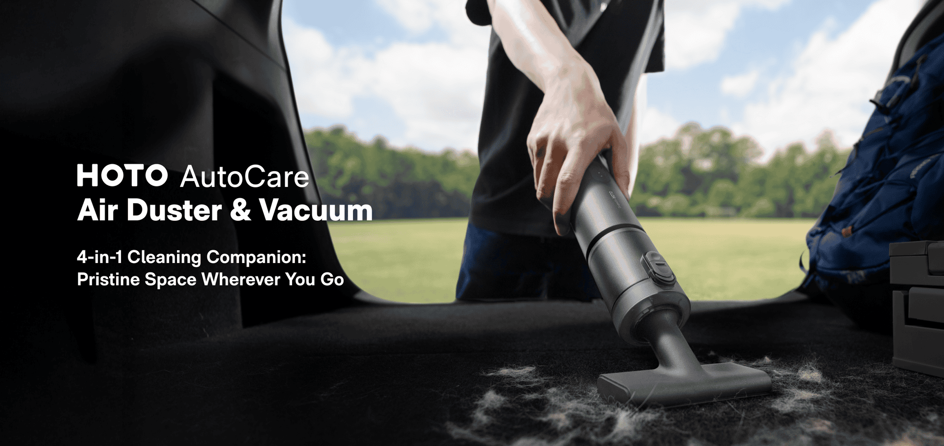HOTO AutoCare 4-in-1 cleaning companion overview